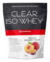 PowerFood Pulver Clear Iso Whey Passionsfrucht/Pfirsich 550 g - Produktionsland: Deutschland - Anwendungszweck: Muskelaufbau - Einnahme: Nicht relevant - Nachhaltigkeit: Nicht angegeben - Gewicht pro Einheit: 550 g - Produkttyp: Getränkepulver