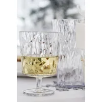 Koziol Universal Weinglas Club Light 250 ml, 1 Stück, Transparent - Material: Kunststoff - Glas Typ: Weingläser-Set - Höhe: 12 cm - Volumen: 250 ml - Detailfarbe: Transparent