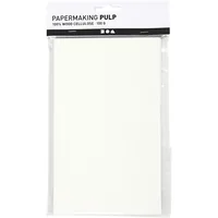 Creativ Company Büttenpapier 20 x 12 cm, 100 g, Weiss - Papierformat: A5 - Selbstklebend: Nein - Papierfarbe: Weiss - Papiertyp: Büttenpapier - Mediengewicht: 100 g/m² - Verpackungseinheit: 1 Stück