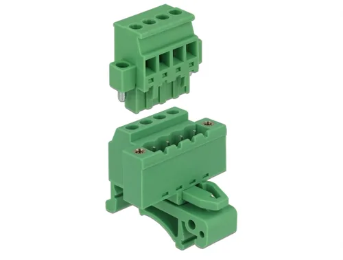 DeLOCK 65936 terminal block Green