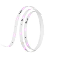 Govee LED Stripe Basic, 5 m, RGBIC, Wi-Fi + Bluetooth - Lampensockel: LED fest verbaut - Farbtemperatur Kelvin: Keine Angabe - Aussenanwendung: Nein - Gesamtleistung: 12 W - Leuchten Kategorie: LED Stripe - Lichtfarbe: RGBIC - farbig (IC-Chip)