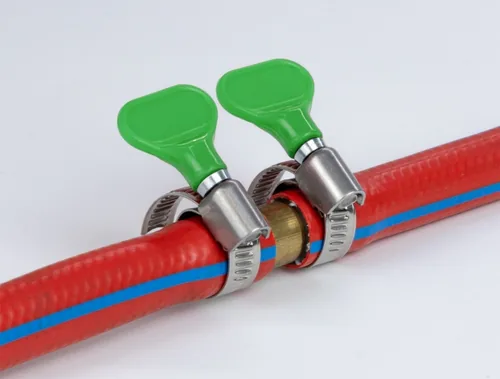Delock Schlauchschellen-Set Edelstahl 400 SS 20-35 mm, Grün 5 Stück - Detailfarbe: Grün - Art: Schlauchschellen