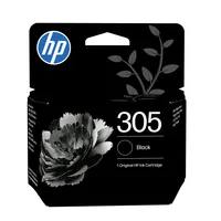 HP 305 Black Original Ink Cartridge cartouche d'encre 1 pièce(s) Rendement standard Noir