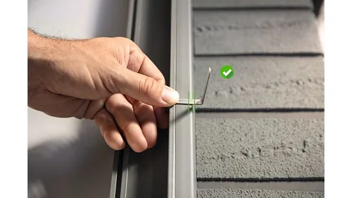 tesa Grössenverstellbares Fliegengitter FALT Fenster, Anthrazit - Breite: 80 cm - 140 cm - UV Schutz: Nein - Für Schädling: Fluginsekten - Länge: 140 cm - 80 cm