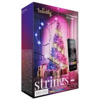 Twinkly Strings USB-C Pearls Intelligente Strangleuchte Wi-Fi/Bluetooth