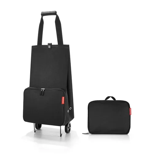 Reisenthel Einkaufstrolley  Black - Breite: 29 cm - Detailfarbe: Schwarz matt - Schwarz - Material: Polyester - Höhe: 66 cm - Länge: 27 cm