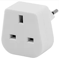 STEFFEN Reiseadapter CH-UK 1409575 weiss