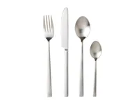Bitz Besteck-Set 16-teilig, Silber - Produkttyp: Besteck-Set - Material: Edelstahl - Griffmaterial: Edelstahl - Detailfarbe: Silber - Anzahl Teile: 16 Teile - Spülmaschinenfest: Ja