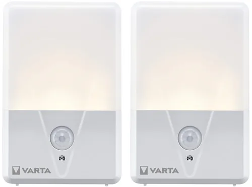 Varta Motion Sensor Night Light Twin Pack Plug in night-light
