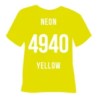 Poli-Tape Aufbügelfolie Poli-Flex turbo, 30.5 x 122 cm, Neon Gelb - Geeignet für Drucker: Nein - Detailfarbe: Neongelb - Aussenanwendung: Nein - Selbstklebend: Nein - Folien Effekt: Matt - Format: 30.5 x 122 cm