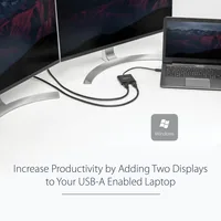 USB ADAPTER TO HDMI 4K M/F 2-CHANNEL AUDIO