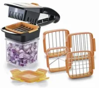 Genius Nicer Dicer Quick manual food chopper Orange