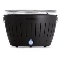 LotusGrill Tischgrill  Original, Anthrazitgrau, Ø 32 cm - Breite: 35 cm - Höhe: 23.4 cm - Tiefe: 35 cm - Zusatzausstattung: Drehregler mit LED - USB-Anschluss - Typ: Tischgrill - Indirektes Grillieren: Nein