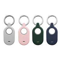 4smarts Silicone Case Set für Samsung Galaxy SmartTag2 - Zubehörtyp Mobiltelefone: Key Finder-Hülle - Detailfarbe: Grün - Rosa - Blau