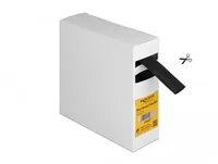 Delock Schrumpfschlauch Box mit Innenkleber, 5 m x 15 mm - Detailfarbe: Schwarz - Länge: 5 m - Durchmesser: 15 mm - Material: Polyolefin