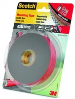 3M Extreme Aussenmontageband 19 mm x 5 m, Schwarz - Breite: 19 mm - Länge: 5 m - Verpackungseinheit: 1 Stück - Detailfarbe: Schwarz - Klebehaftung: Beidseitig - Art: Montageband