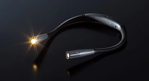WEDO Leselampe LOOPLIGHT Umhängen mit USB LED einstellbar