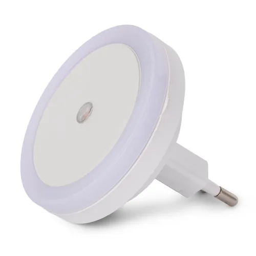 Entac Nachtlicht 0.5W Kreis CW White Dämmerungssensor