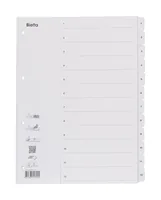 BIELLA Kartonregister SmartIndex A4 46941201U weiss 1-12