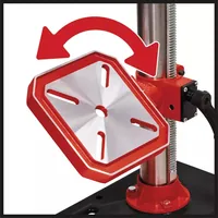 Säulenbohrmaschine TC-BD 630/1 (rot/schwarz, 630 Watt)