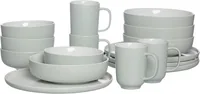Ritzenhoff & Breker Speise-Service Jasper 16-teilig, Mint - Material: Steinzeug - Teller Typ: Speise-Service - Detailfarbe: Mint - Verpackungseinheit: 1 Stück - Form: Rund