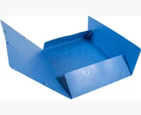 Exacompta Gummibandmappe Maxi A4 Blau - Typ: Gummibandmappe - Ausstattung: Gummiband - Detailfarbe: Blau - Material: Karton