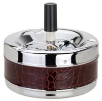 dameco 600001 ashtray Round Metal