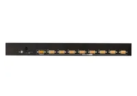 Aten KVM Switch CS1308 - Konsolen Ports: USB 2.0 - PS/2 - VGA - Computer Ports: PS/2 - USB 2.0 - VGA - KVM-Art: Lokal - Anzahl Geräte: 8 - Montage: 19 Rack - Stromversorgung: Externes Netzteil
