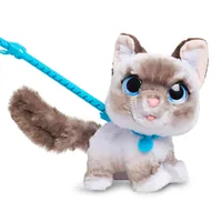 furReal Funktionsplüsch FurReal Wag-A-Lots Kitty - Plüschtierart: FurReal Friends - Altersempfehlung ab: 4 Jahren - Kategorie: Tier - Tierart: Katze - Detailfarbe: Weiss - Grau - Höhe: 20 cm