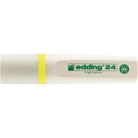 edding Textmarker 24 EcoLine Gelb - Set: Nein - Verpackungseinheit: 1 Stück - Eigenschaft-Stift: Umweltfreundlich - Lichtbeständig - Marker-Art: Leuchtmarker