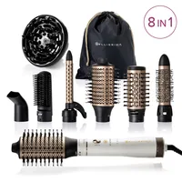 Bellissima Air Wonder 8 in 1 Hot air brush Warm Gold, White 1000 W 1.8 m