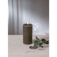 Star Trading LED-Kerze Flamme Flow, Braun - Betriebsart: Batteriebetrieb - Fernbedienung: Nein - Aussenanwendung: Nein - Höhe: 17.5 cm - Timerfunktion: Ja - Set: Nein