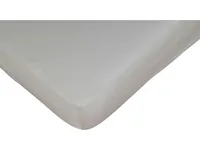 Nobilium Fixleintuch Nela 140-160 x 200 cm, Grau - Eigenschaften: Keine Eigenschaft - Zertifikate: Öko-Tex Standard 100 - Grösse: 140-160 x 200 cm - Matratzenhöhe bis: 35 cm - Detailfarbe: Grau - Trocknergeeignet: Ja