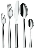 WMF Besteck-Set Philadelphia 30-teilig, Silber - Produkttyp: Besteck-Set - Material: Cromargan - Griffmaterial: Cromargan - Detailfarbe: Silber - Anzahl Teile: 30 Teile - Spülmaschinenfest: Ja