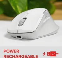 Speedlink LIBERA Rechargeable Mouse Wireless BT Silent white