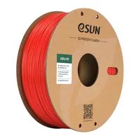 eSun Filament ABS+ HS Rot 1.75 mm 1 kg - Material: ABS (Acrylnitril-Butadien-Styrol) - Detailfarbe: Rot - Gewicht: 1 kg - Durchmesser: 1.75 mm - Materialeigenschaften: Standard