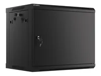 LANBERG 19 9U 600x450 Wandschrank Metalltür schwarz