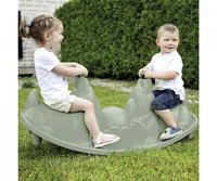 Smoby Life Doppel-Kinderwippe Hunde - Altersempfehlung ab: 18 Monaten - Belastbarkeit: 50 kg