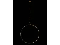 COCON LED-Ring, Draht, Ø 40 cm - Betriebsart: Batteriebetrieb - Fernbedienung: Nein - Aussenanwendung: Nein - Anwendungszweck: Hängend - Timerfunktion: Ja - Set: Nein