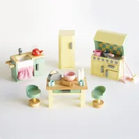 LE TOY VAN Puppenhausmöbel Küchen Möbel Set - Altersempfehlung ab: 3 Jahren - Material: Kunststoff - Stoff - Holz - Höhe: 0 cm - Eigenschaften: Keine Eigenschaft - Zertifikate: Keine Zertifizierung