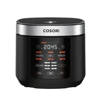 Cosori Multi-Cooker Chef Edition cuoci riso 5 L 970 W Nero, Argento
