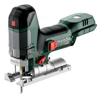 Metabo Akku-Stichsäge ST 18 LT 130 Solo - Ausstattung: Ohne Akku & Ladegerät - Für Material: Metall - Holz - Set: Nein - Produktkategorie: Stichsäge - Werkzeugaufnahme: Universal-Sägeblattaufnahme - Akkusystem: CAS Cordless Alliance System