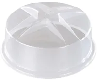 Xavax Mikrowellenhaube M-Capo, 26 cm, Transparent - Detailfarbe: Transparent - Spülmaschinenfest: Ja - Durchmesser: 26 cm - Material: Kunststoff