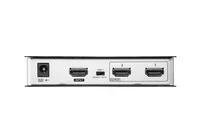 Aten 2-Port Signalsplitter VS182B HDMI – HDMI - Anzahl Ports: 2 - Signalverstärkung: Aktiv - Schnittstellen: HDMI Typ A