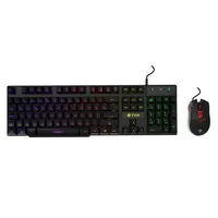 INCA Gaming MausTastatur RGB 3200DPI6Tasten1.50m schwarz retail