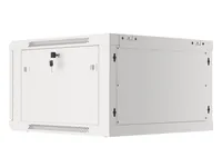 Lanberg WF01-6606-00S rack cabinet 6U Wall mounted rack Grey
