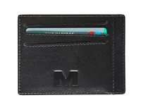 Maverick Portemonnaie All Black 11.5 x 8.7 cm, Schwarz - Münzfach: Ja - RFID-Schutz: Ja - Farbe: Schwarz - Material: Leder - Verschluss: Reissverschluss