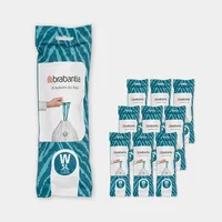 Brabantia Kehrichtsack PerfectFit W 5 l, 200 Stück - Parfümiert: Nein - Volumen: 5 l - Trageriemen: Ja - Material: Kunststoff