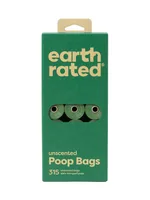 Earth Rated Hundekotbeutel 21 Nachfüllrollen, 315 Stück, ohne Duft - Zubehörtyp: Beutel - Tierart: Hund