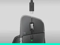 Logitech Maus MX Master 4 for Business - Maus-Typ: Business - Bedienungsseite: Rechtshänder - Maus Features: Logi Bolt-Empfänger - Detailfarbe: Graphit - Schnittstelle: Bluetooth - Verbindungsart: Kabellos